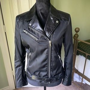 Black Prada Motorcycle Jacket